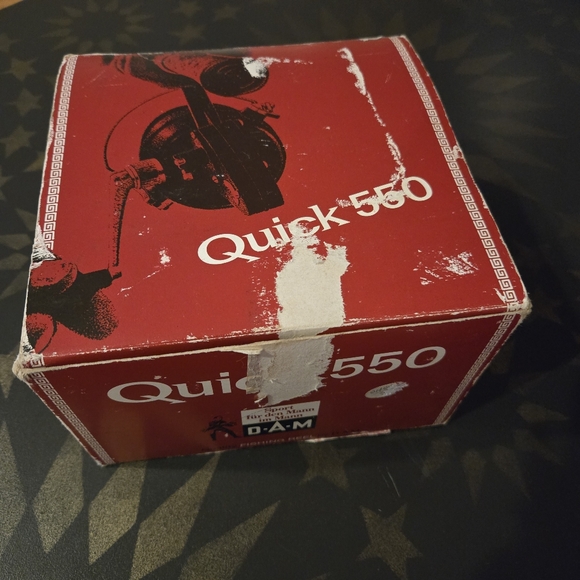 Vintage Fishing reel by D-A-M Quick 550 Salt Water fishing - Picture 3 of 16